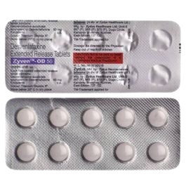 Zyven OD 50mg Tablet 10's