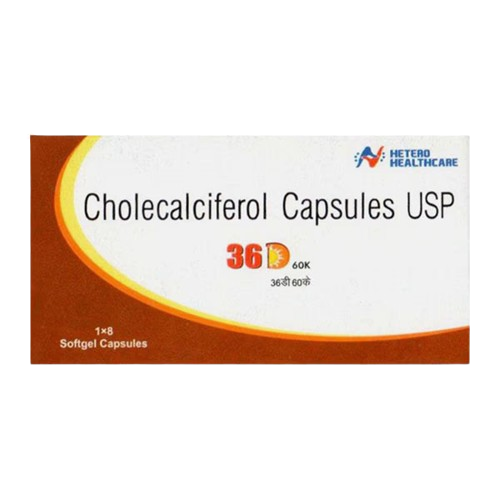 36 D 60K Softgel Capsule 8's